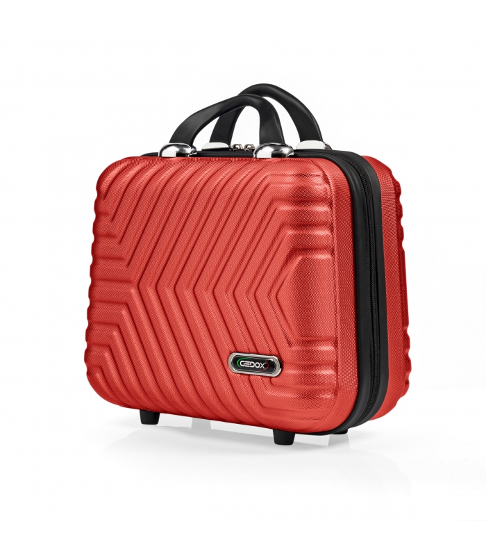 G&D Polo Suitcase Abs Makyaj&Hostes El Çantası Model:615.14 Kırmızı
