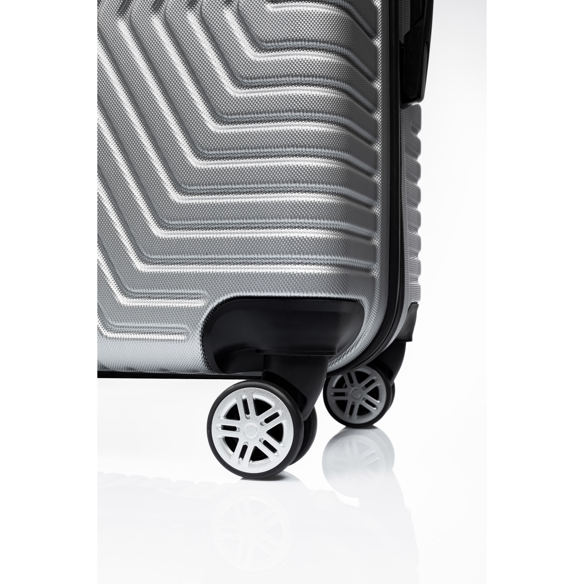 G&D Polo Suitcase ABS 3'lü Lüx Valiz Seyahat Seti - Model:600.03 Gri