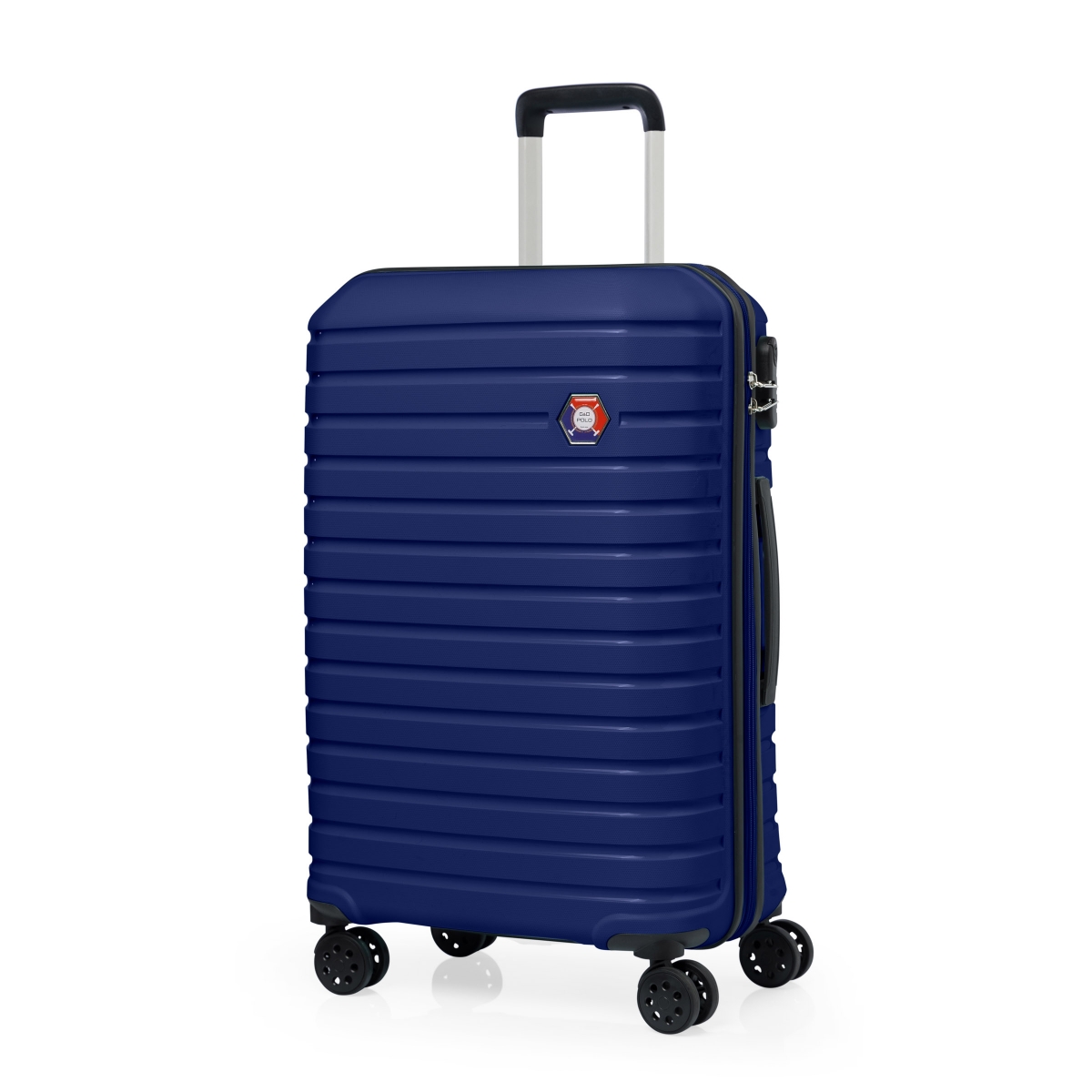 G&D Polo Suitcase PP Enjeksiyon 3'lü Valiz Seyahat Seti - Model 400.04 Lacivert
