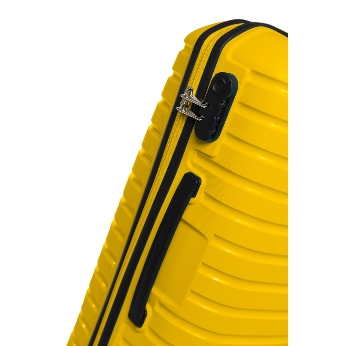 G&D Polo Suitcase PP Enjeksiyon 3'lü Valiz Seyahat Seti - Model 400.12 Sarı
