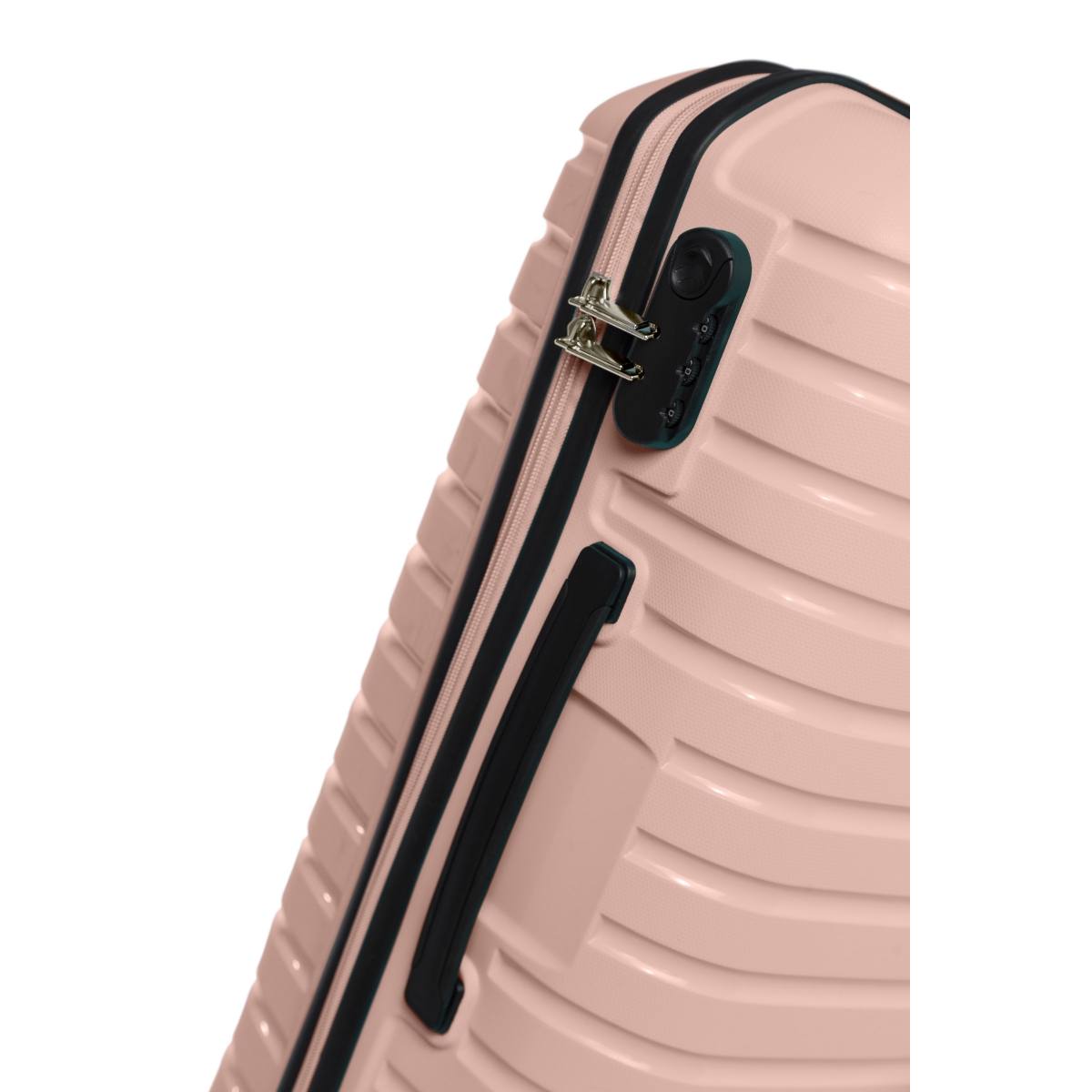 G&D Polo Suitcase PP Enjeksiyon 3'lü Valiz Seyahat Seti - Model 400.17 Somon