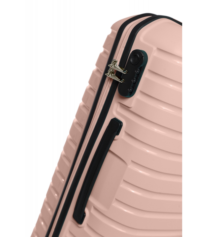 G&D Polo Suitcase PP Enjeksiyon 3'lü Valiz Seyahat Seti - Model 400.17 Somon