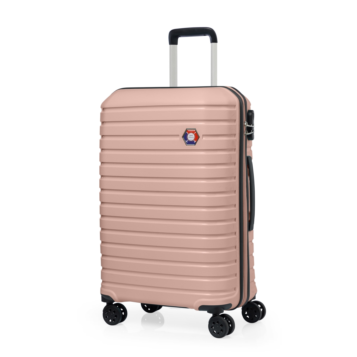 G&D Polo Suitcase PP Enjeksiyon 3'lü Valiz Seyahat Seti - Model 400.17 Somon