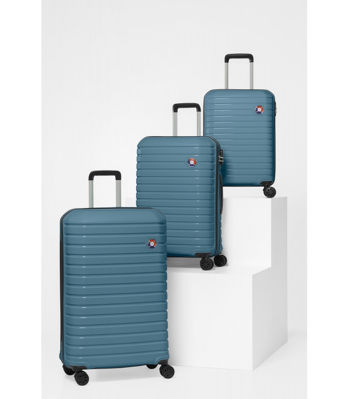 G&D Polo Suitcase PP Enjeksiyon 3'lü Valiz Seyahat Seti - Model 400.18 Tahiti