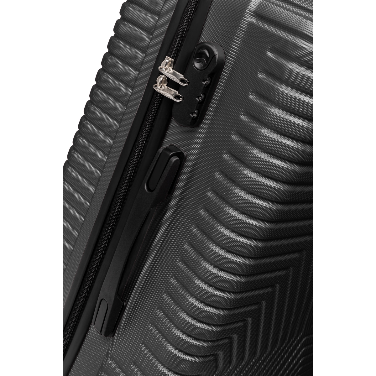 G&D Polo Suitcase ABS 3'lü Lüx Valiz Seyahat  Seti - Model:600.01 Siyah
