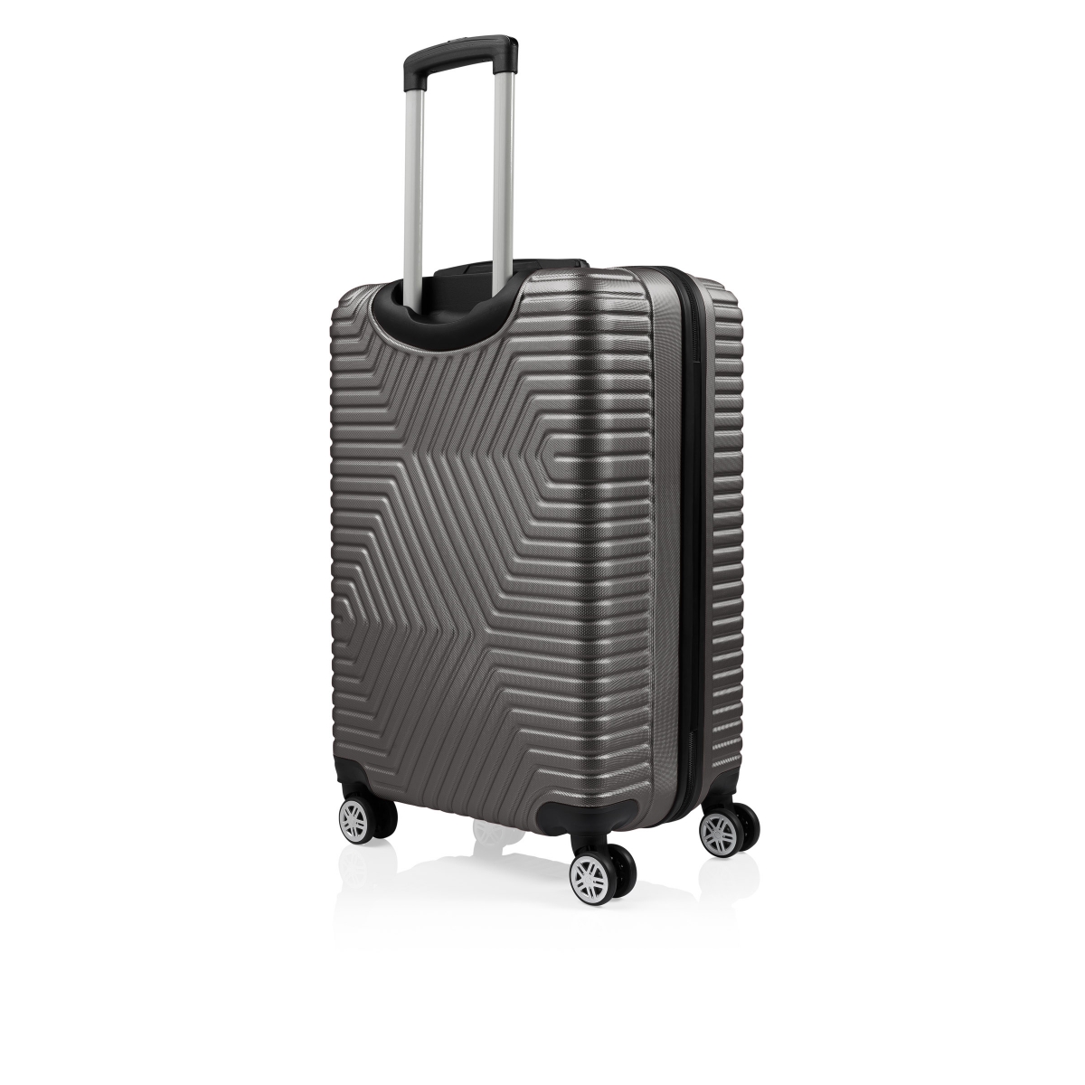 G&D Polo Suitcase ABS 3'lü Lüx Valiz Seyahat Seti - Model:600.02 Koyu Gri