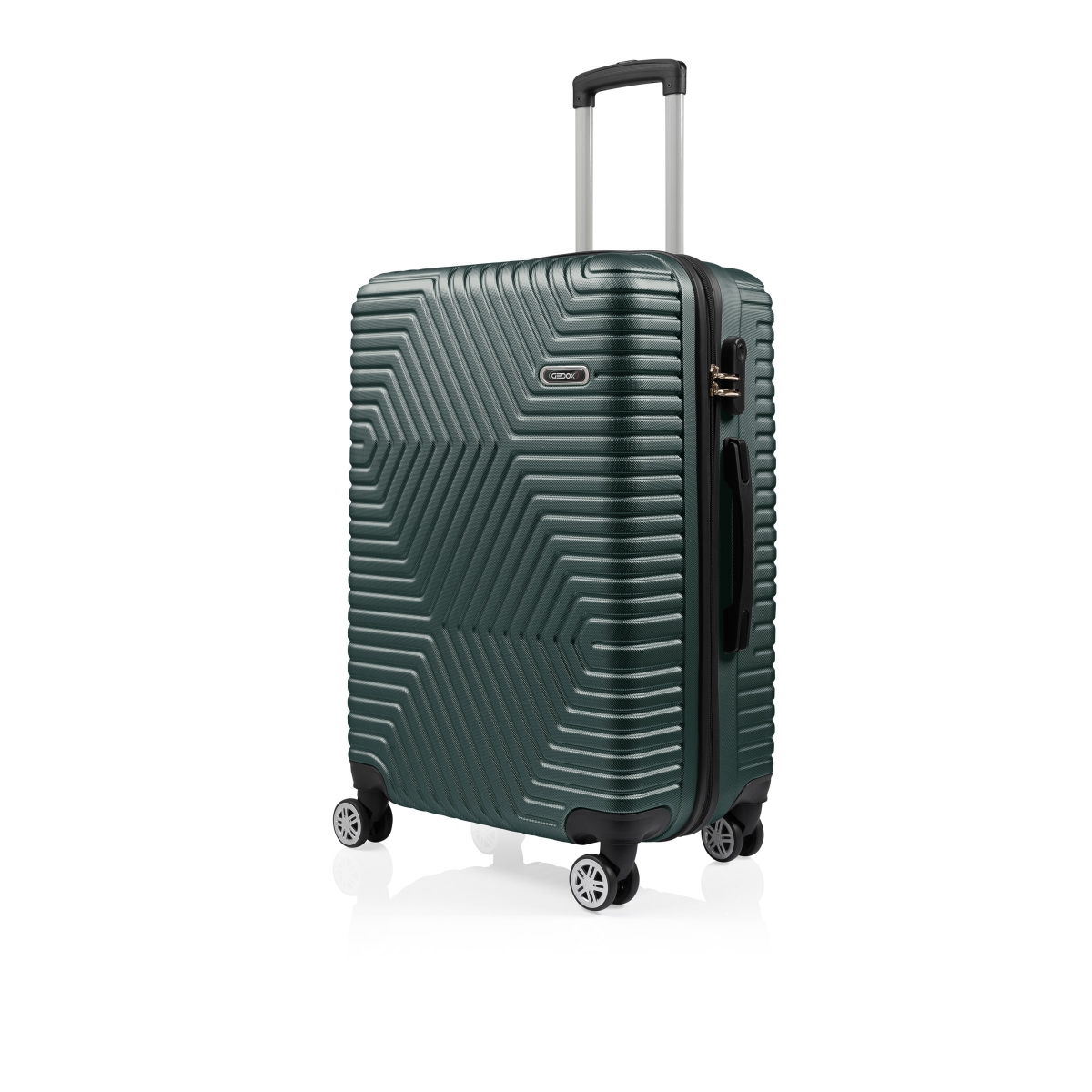 G&D Polo Suitcase ABS 3'lü Lüx Valiz Seyahat Seti - Model:600.07 Haki Yeşil