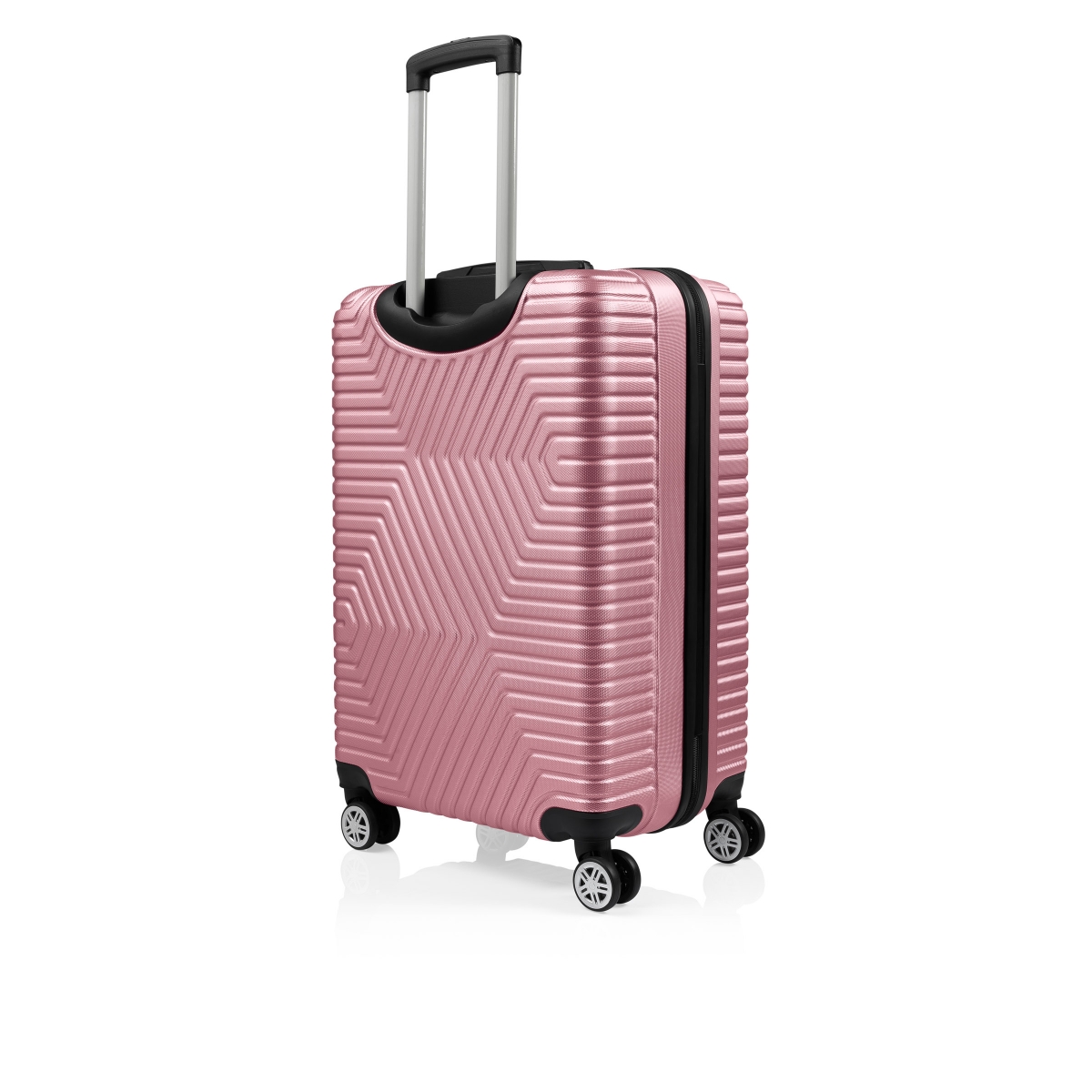 G&D Polo Suitcase ABS 3'lü Lüx Valiz Seyahat Seti - Model:600.08 Gül Kurusu