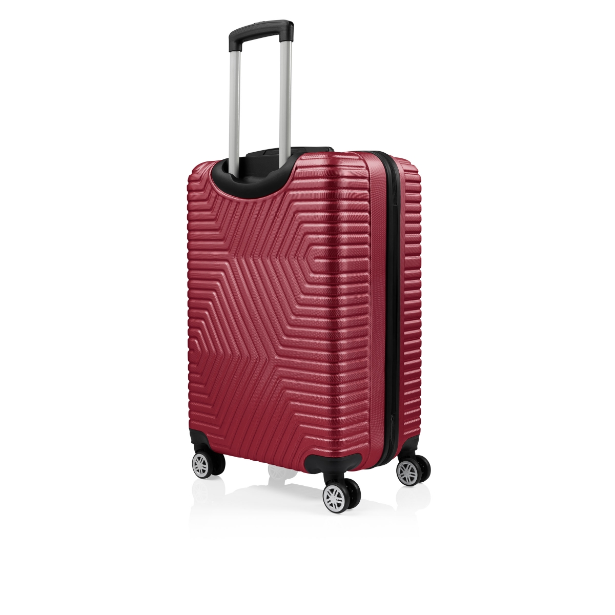 G&D Polo Suitcase ABS 3'lü Lüx Valiz Seyahat Seti - Model:600.13 Bordo