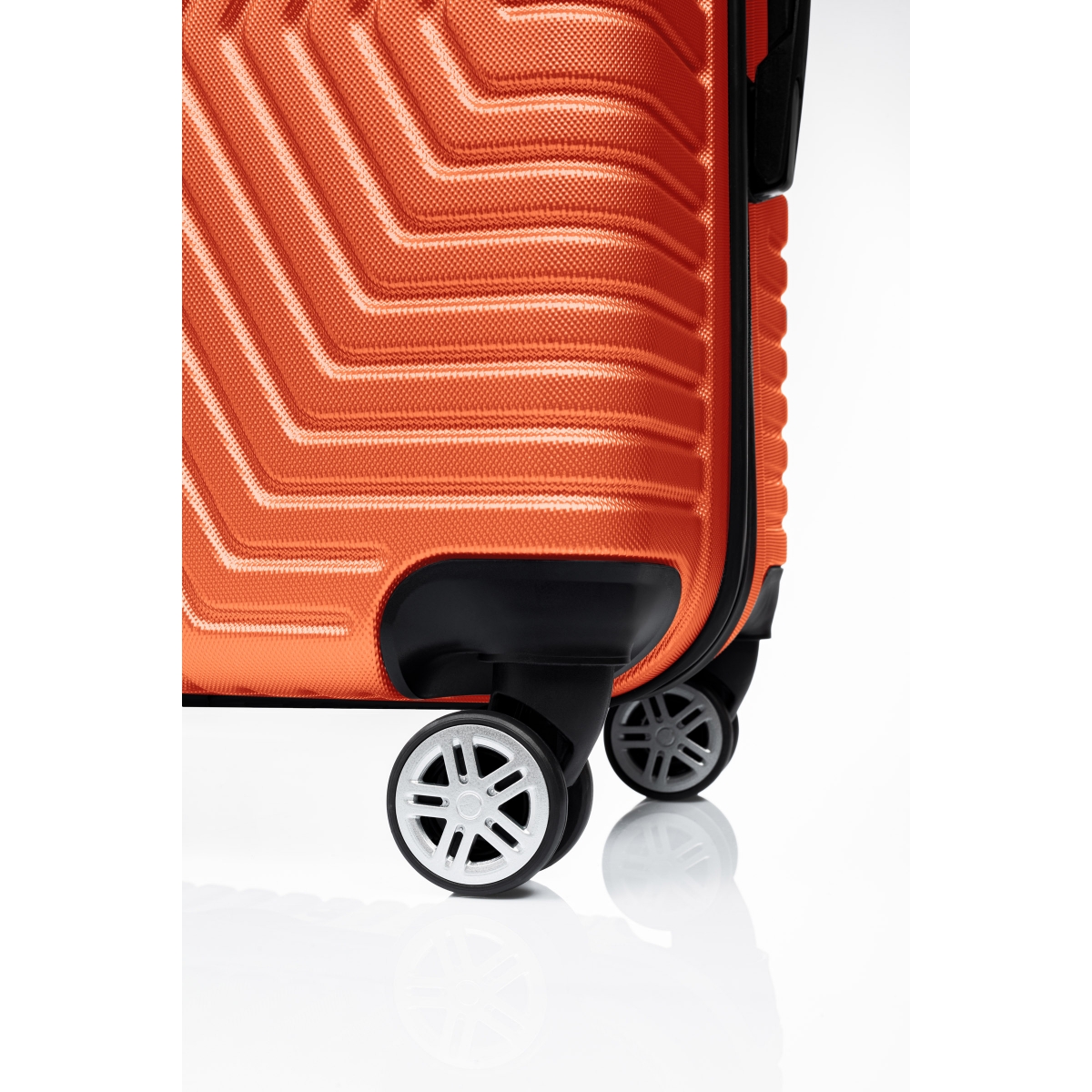 G&D Polo Suitcase ABS 3'lü Lüx Valiz Seyahat Seti - Model:600.15 Turuncu