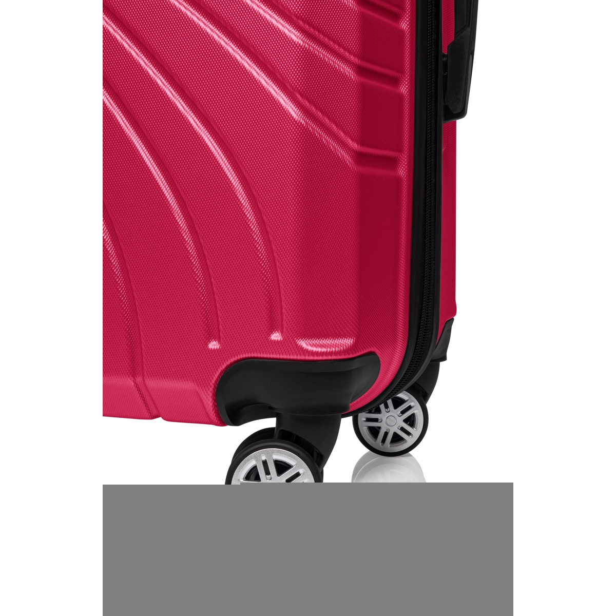 Gedox Abs 3'lü Valiz Seyahat Seti - Model:700.10 Fuşya Pembe