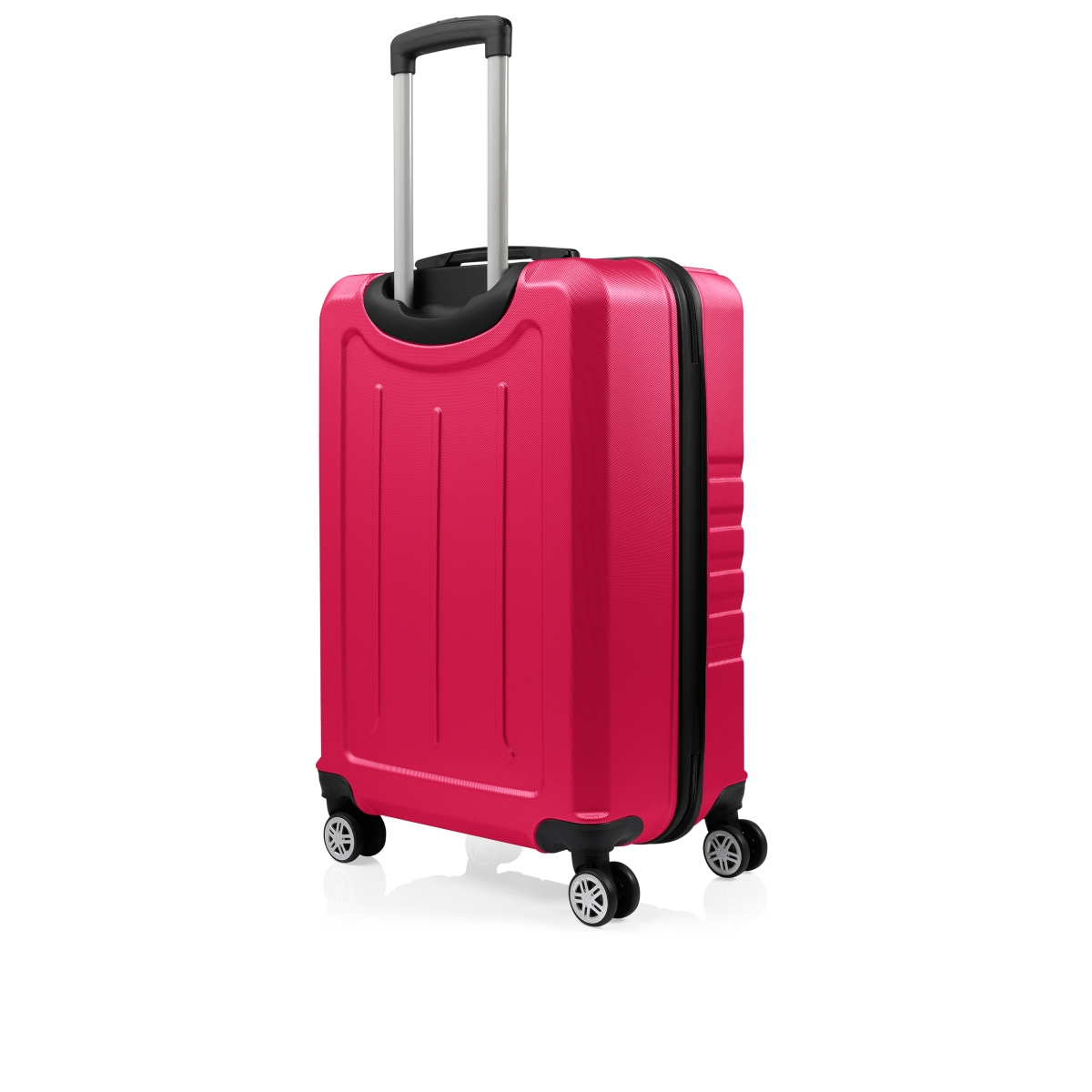 Gedox Abs 3'lü Valiz Seyahat Seti - Model:700.10 Fuşya Pembe