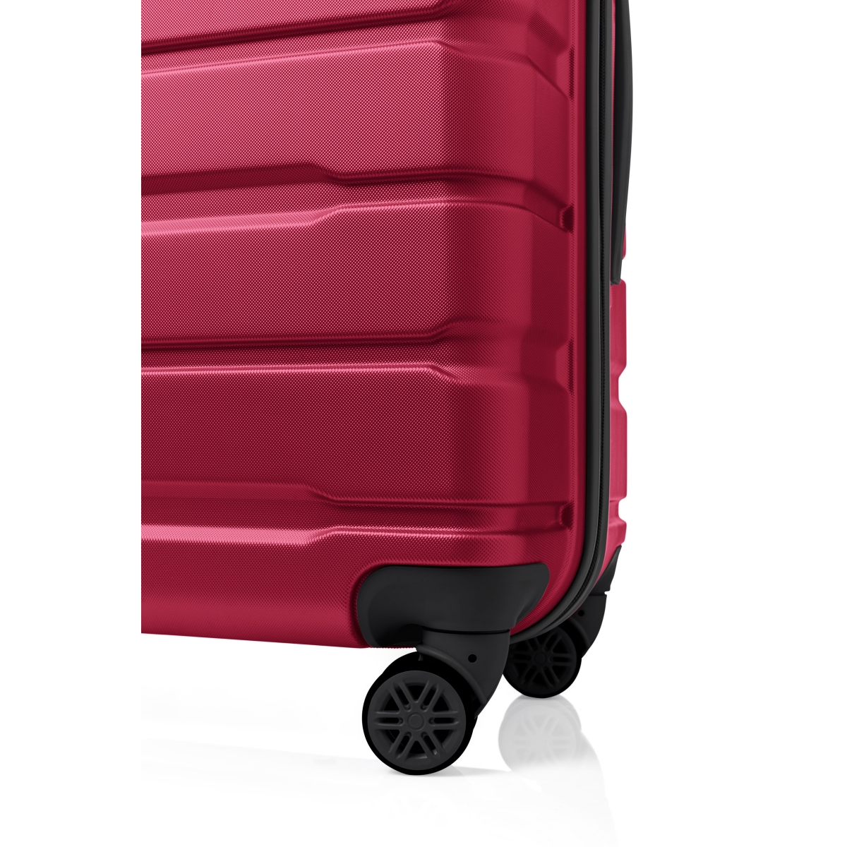 Gedox Abs Premium Tonaton 3'lü Valiz Seyahat Seti - Model:500.10 Fuşya Pembe