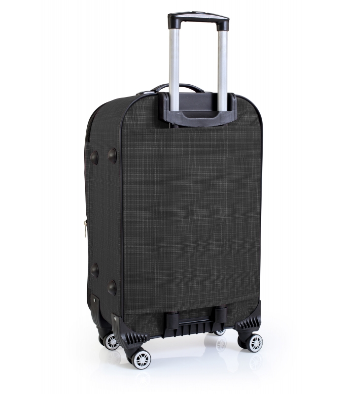 Gedox Battal Boy Havlu Kumaş Geniş Kasa 4 Teker - Model: 1010.01 Koyu Gri