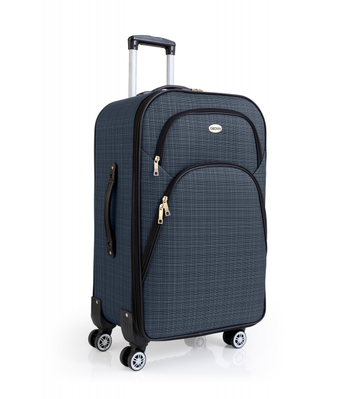 Gedox Battal Boy Havlu Kumaş Geniş Kasa 4 Teker - Model: 1010.03 Lacivert